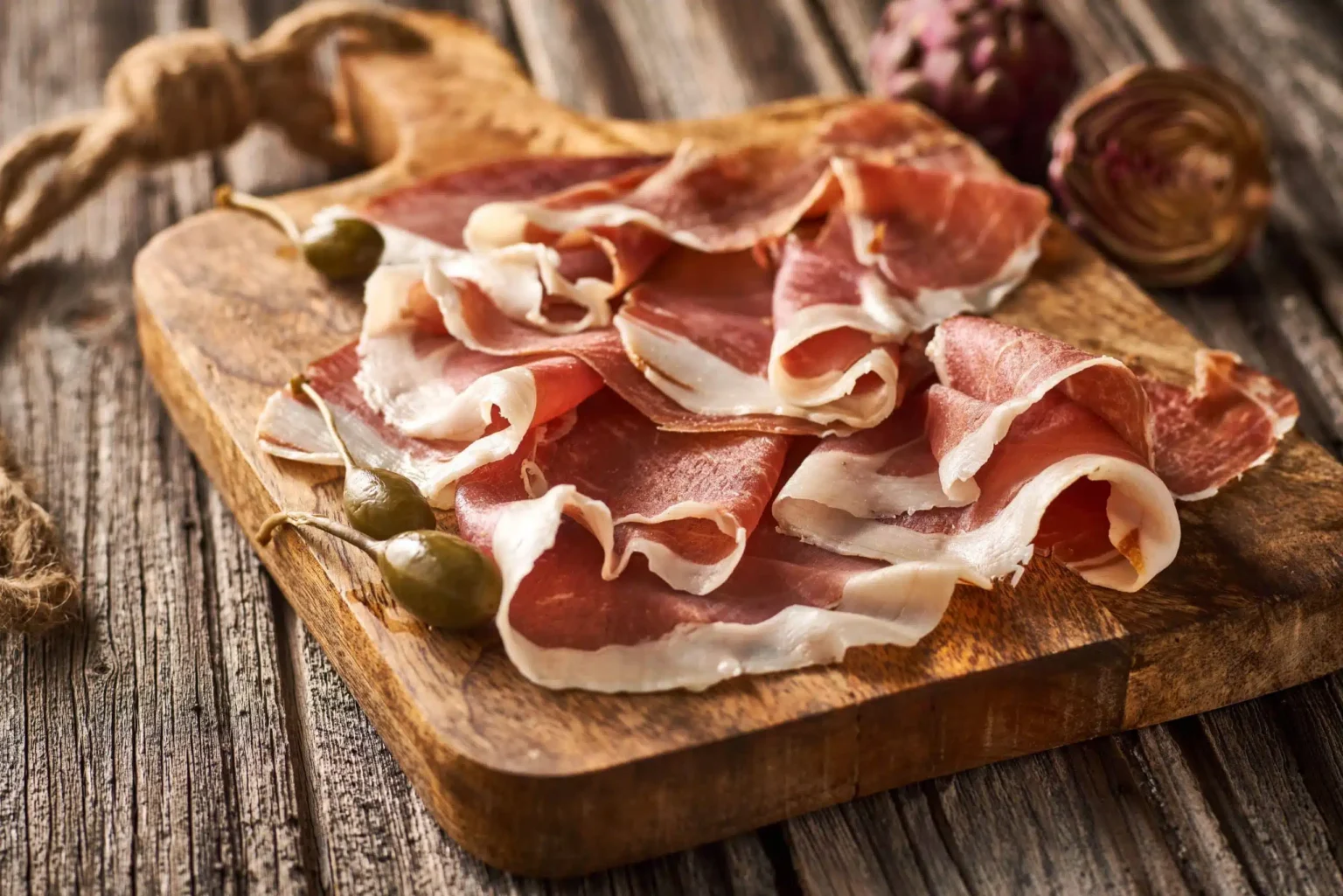 Jambon de Parme affiné et mortadella artisanale de Bologne